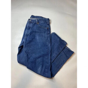 Levi’s 501 Men’s Size 38x34 Medium Wash Straight Leg Denim Jeans